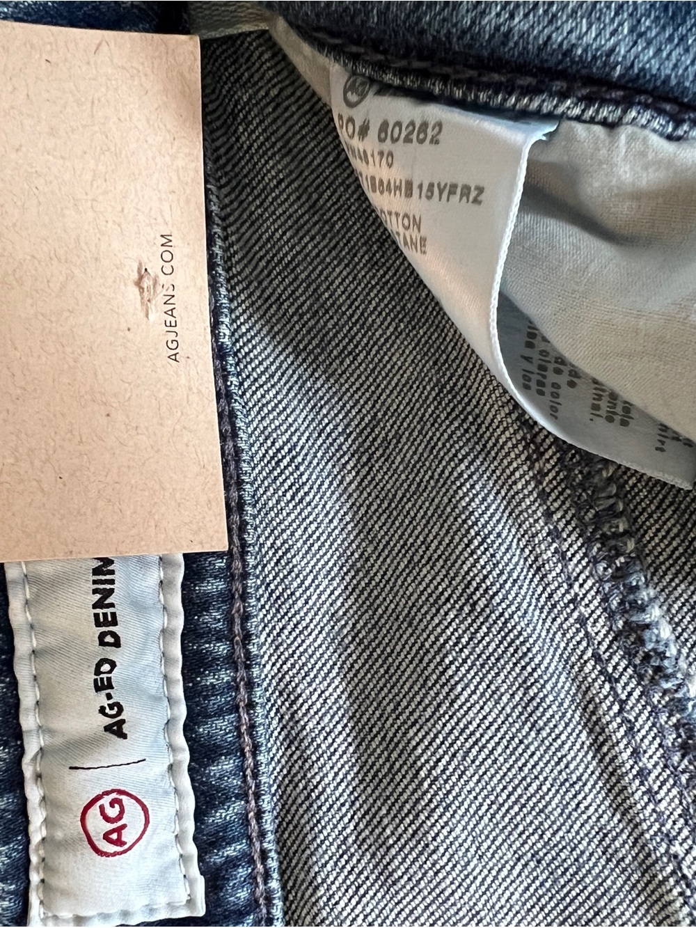 NWT!
Ag Adriano Goldschmied Wide-Leg High-Rise Jeans - Blue Wash - Picture 7 of 8